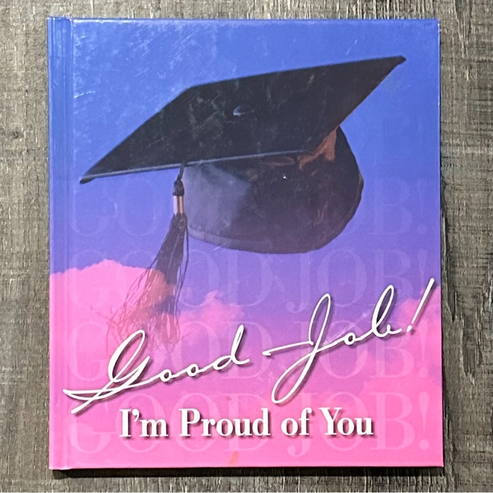 💞 New “Good Job! I’m Proud of You” Graduation Gift Book